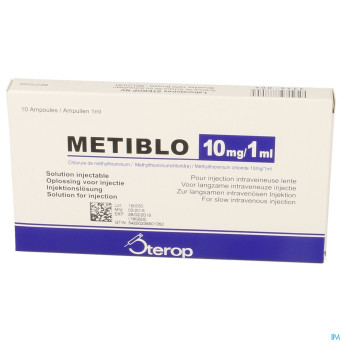 Metiblo 10mg/1ml sol inj amp  10 10mg/ml