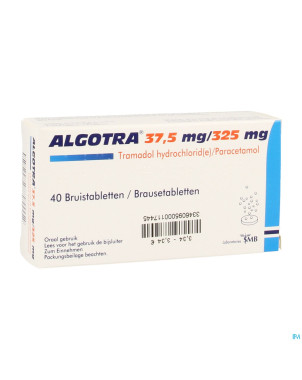 Algotra 37,5mg/325mg comp efferv.  40