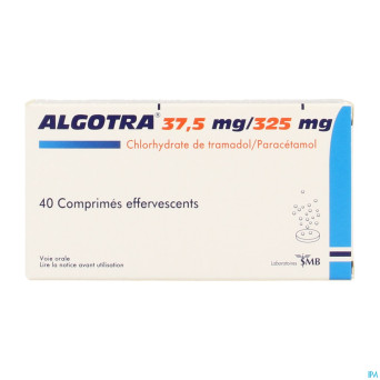 Algotra 37,5mg/325mg comp efferv.  40