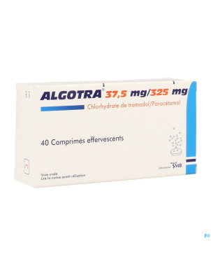 Algotra 37,5mg/325mg comp efferv.  40