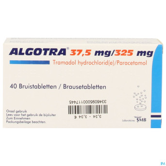 Algotra 37,5mg/325mg comp efferv.  40