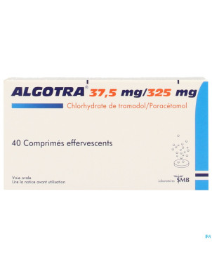 Algotra 37,5mg/325mg comp efferv.  40