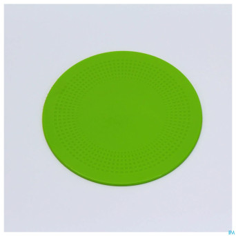 Tapis rond antiderapant 14cm citron vert