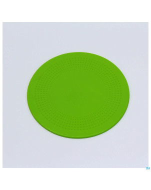 Tapis rond antiderapant 14cm citron vert