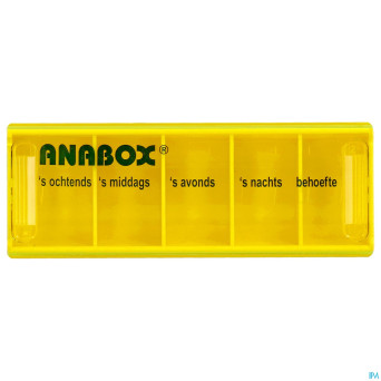Pillendoosje anabox 1 x 5 nl