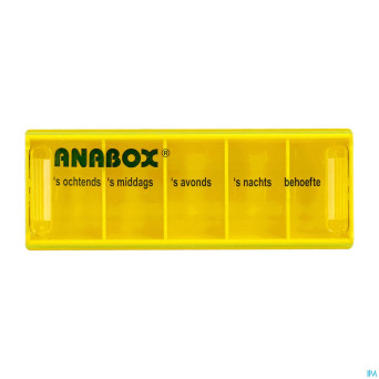 Pillendoosje anabox 1 x 5 nl