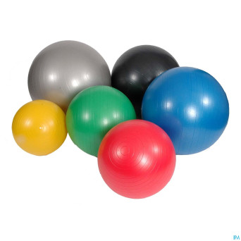 Balle siege exercices abs + pompe 65 cm vert