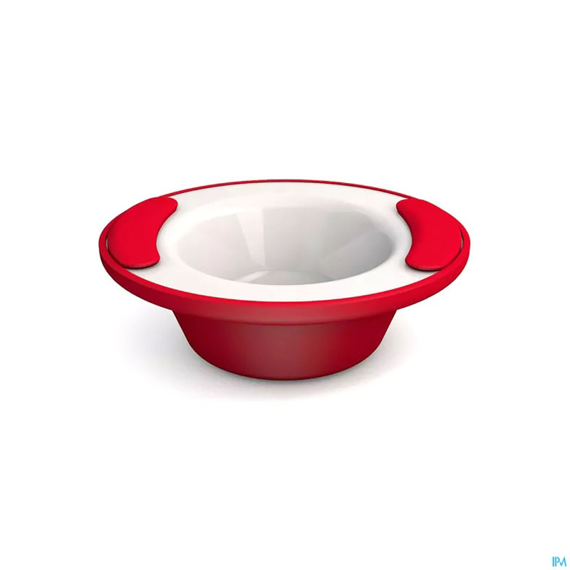 Assiette chauffante thermo 203 19 cm rouge