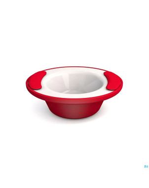 Assiette chauffante thermo 203 19 cm rouge