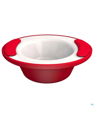 Assiette chauffante thermo 203 19 cm rouge