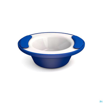 Assiette chauffante thermo 203 19 cm bleu