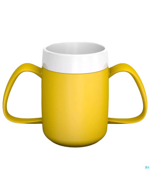 Gobelet evase 2 anses thermovital 815 jaune