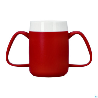Gobelet evase 2 anses thermovital 815 rouge