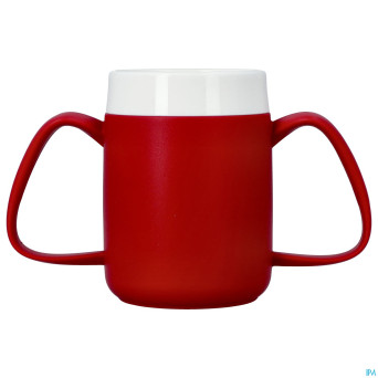 Gobelet evase 2 anses thermovital 815 rouge