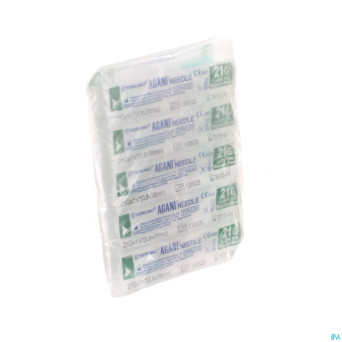 Terumo aiguille agani 21g 1 1/2 rb vert   10