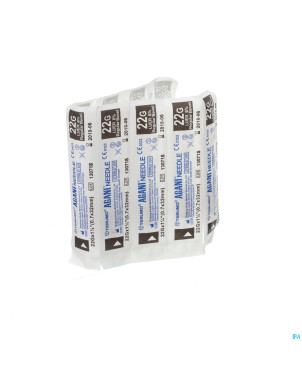 Terumo aiguille agani 22g 1 1/4 rb noir   10