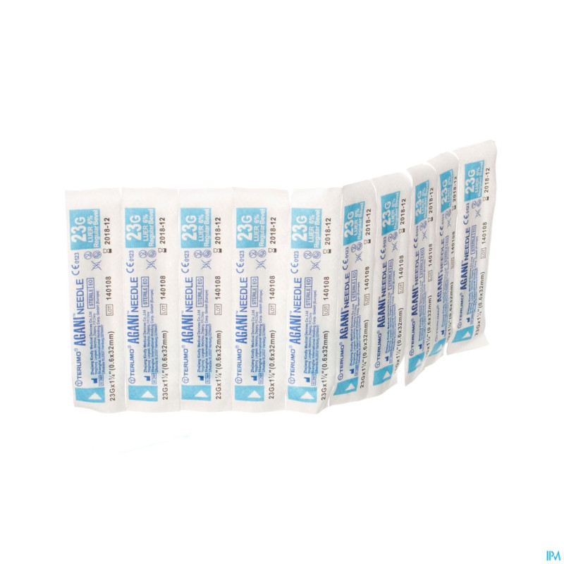 Terumo aiguille agani 23g 1 1/4 rb bleu   10