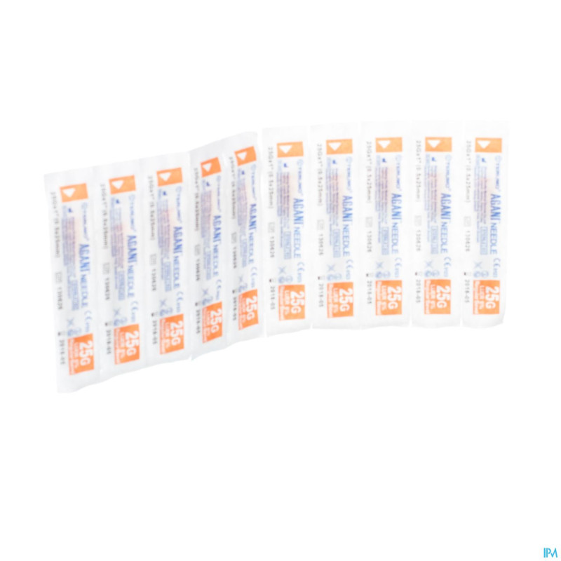 Terumo aiguille agani 25g 1 rb orange    10