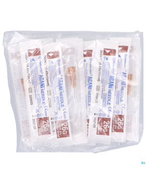Terumo aiguille agani 26g 1/2 rb brun    10