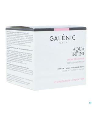Galenic aqua infini creme fraicheur ps pot 50ml