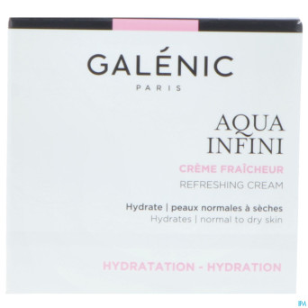 Galenic aqua infini creme fraicheur ps pot 50ml
