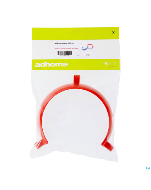 Rebord assiette ornamin abs rouge