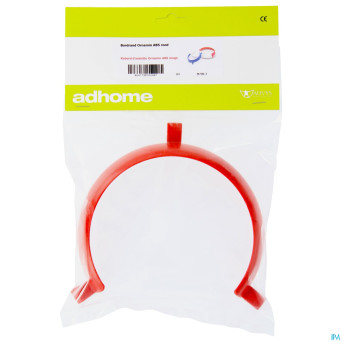 Rebord assiette ornamin abs rouge