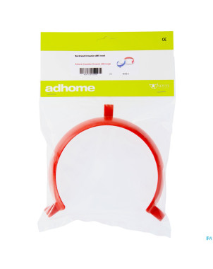 Rebord assiette ornamin abs rouge