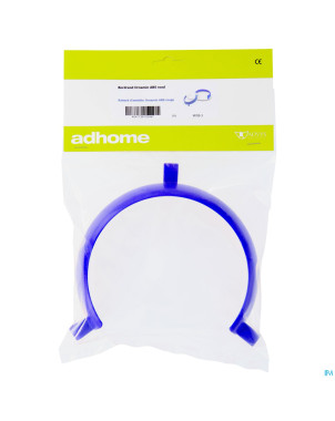 Rebord assiette ornamin abs rouge