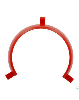 Rebord assiette ornamin abs rouge