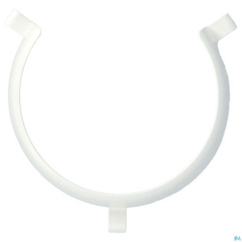 Rebord assiette ornamin abs blanc