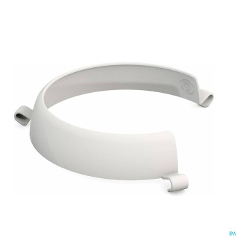 Rebord assiette ornamin abs blanc