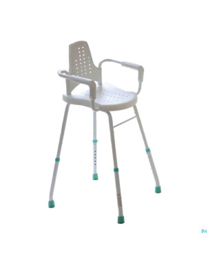 Chaise douche prima modular en aluminium