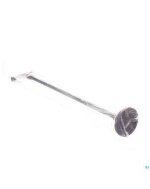 Canne embout stabicane gris-noir martele