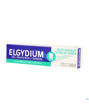 Elgydium gel dentifrice dents sensibles nf    75ml