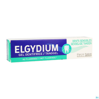 Elgydium gel dentifrice dents sensibles nf    75ml