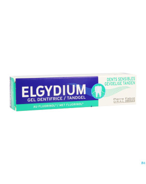 Elgydium gel dentifrice dents sensibles nf    75ml