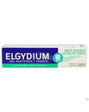 Elgydium gel dentifrice dents sensibles nf    75ml