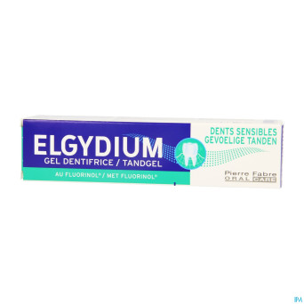 Elgydium gel dentifrice dents sensibles nf    75ml