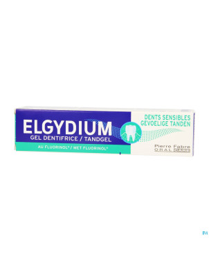Elgydium gel dentifrice dents sensibles nf    75ml