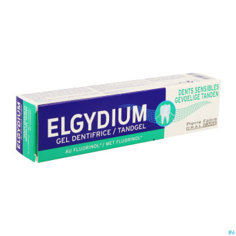Elgydium gel dentifrice dents sensibles nf    75ml