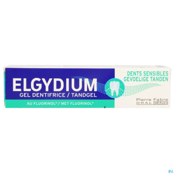 Elgydium gel dentifrice dents sensibles nf    75ml