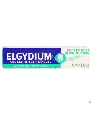 Elgydium gel dentifrice dents sensibles nf    75ml