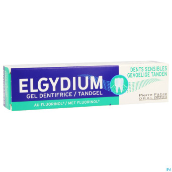 Elgydium gel dentifrice dents sensibles nf    75ml