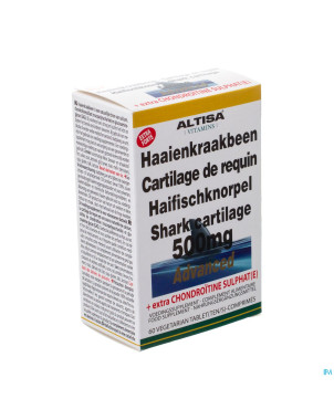 Altisa cartilage de requin 500mg tabl  60