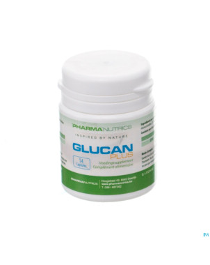 Glucan plus v-caps 14    pharmanutrics