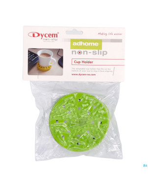 Porte-gobelet antiderapant dycem citron vert