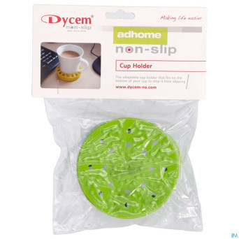 Porte-gobelet antiderapant dycem citron vert