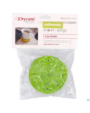 Porte-gobelet antiderapant dycem citron vert