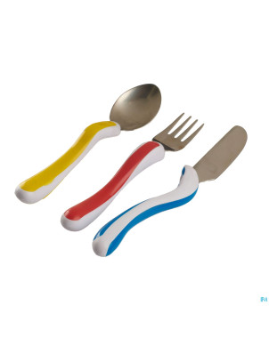 Couvert adapte enfants kura care set 3